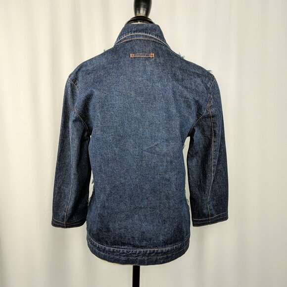 Vintage JPG Jean Paul Gaultier Jacket Medium Jean Patchwork - Picture 4 of 8